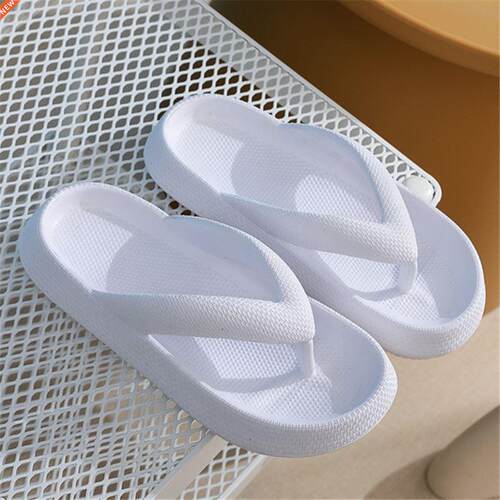 Women Couple Thick Soled Slides Flip Flops Men Summer Casual