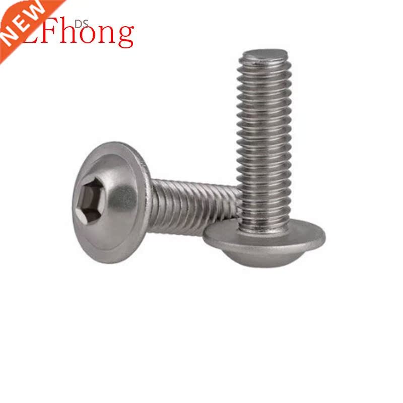 10-20Pcs M M4 M5 M6 04 Stainless Steel Half Round button F