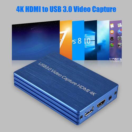 HDMI Video Capture Card Device 4K HDMI to USB 3.0 Adapter Do