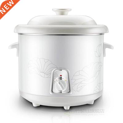220V 3L Electric Slow Cooker Ceracs Health Porrid Soup Pot