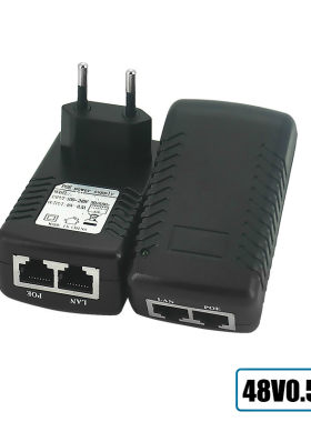 POE Injector Ethernet CCTV Power apter 15.4W,POE Pin4/5(+)