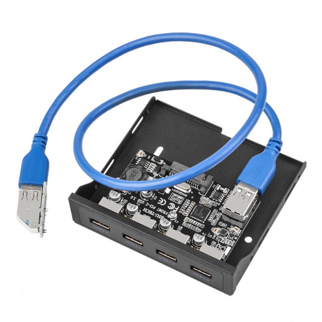 5Gbps PCI-E 1X to USB 3.0 PC Front Panel 4 Ports USB PCI