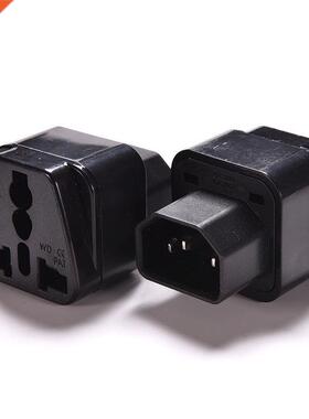 1PC Female Socket To Pro IEC 320 PDU UPS C14 Plug Power Adap