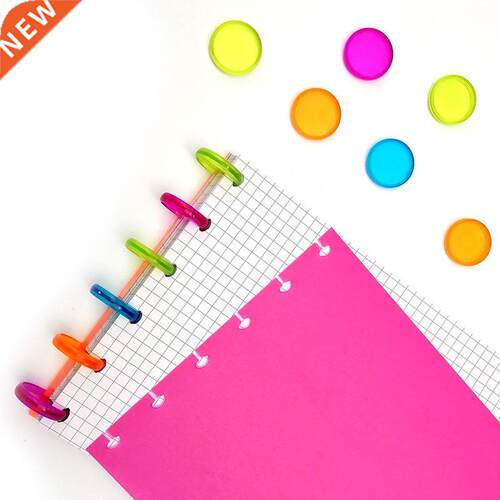 10PCS/Lot Mushroom Hole Disc-binding Loose Book Binding Ring