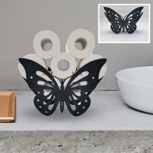 Toilet Roll Holder Free Standing Bathroom Accessories Home I