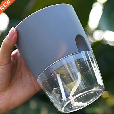 Clear Automatic Water Absorption Self Watering Hydroponic Fl