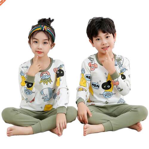 Winter homewear for baby girls boys pure cotton cute animal