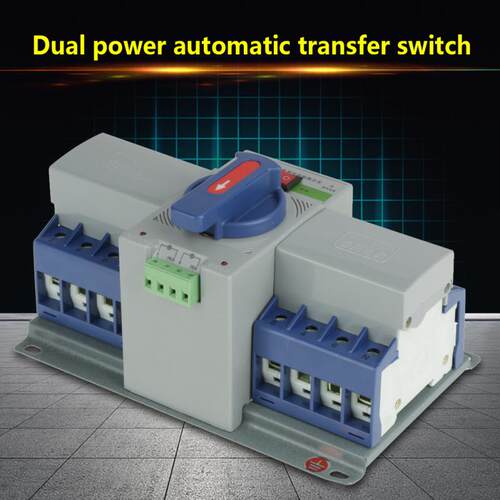 220V 63A 4P Mini Dual Power Automatic Transfer Switch Circui