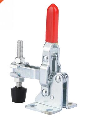 2pcs CH-101-A Iron Galvanized Quick Fixed Vertical Type Hand