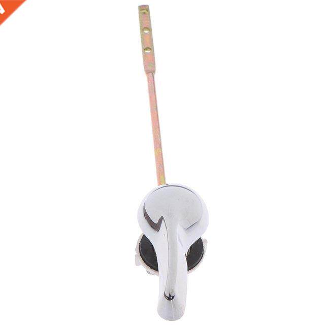 20CM Universal Toilet Tank Flush Lever Luxury Chrome Toilet