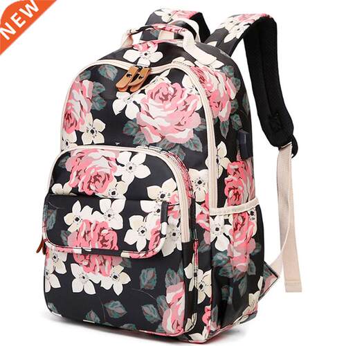 Laptop Backpack,15.6-Inch Fashion College Backpack,With USB