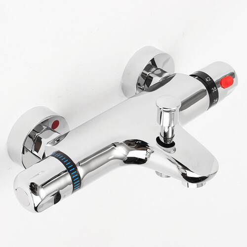 Bath Shower Faucets Set Wall Mounted Thermostatic Bathroom M