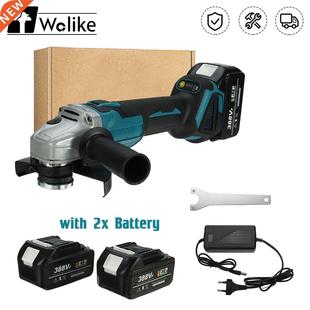 388VF 125mm Cordless Electric Angle Grinder Cutting Machine