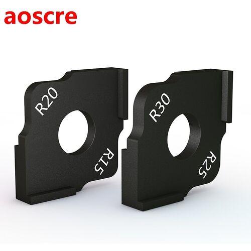 2pcs Quick-Jig Router Table Bit Corner Jig Templates Woodwor