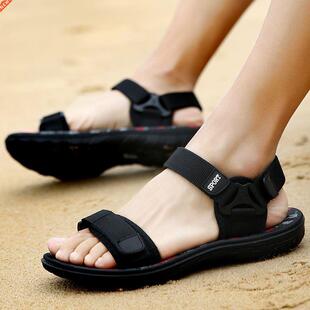2022 summer shoes Men sandals beach slippers fashion hook&am