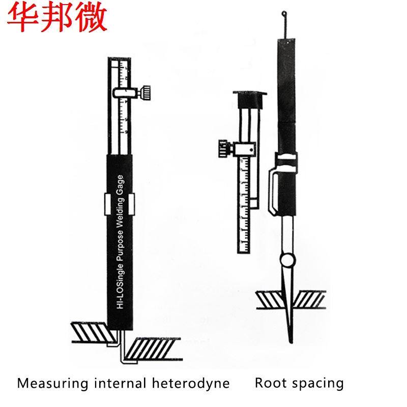 Règle de soudage taille métrique Portable mult - 实物图