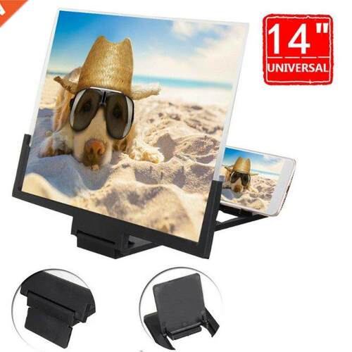 Mk 14 nch 3D Hgh Defnton Foldng Vdeo Screen Amplfe