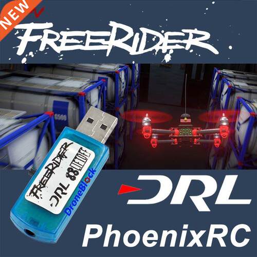 Freerider Liftoff DRL PhoenixRC FPV Flight Simulator Quadcop