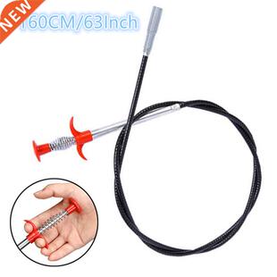 160CM Drain Snake, Drain Cleaner Sticks Clog Remover Cleanin