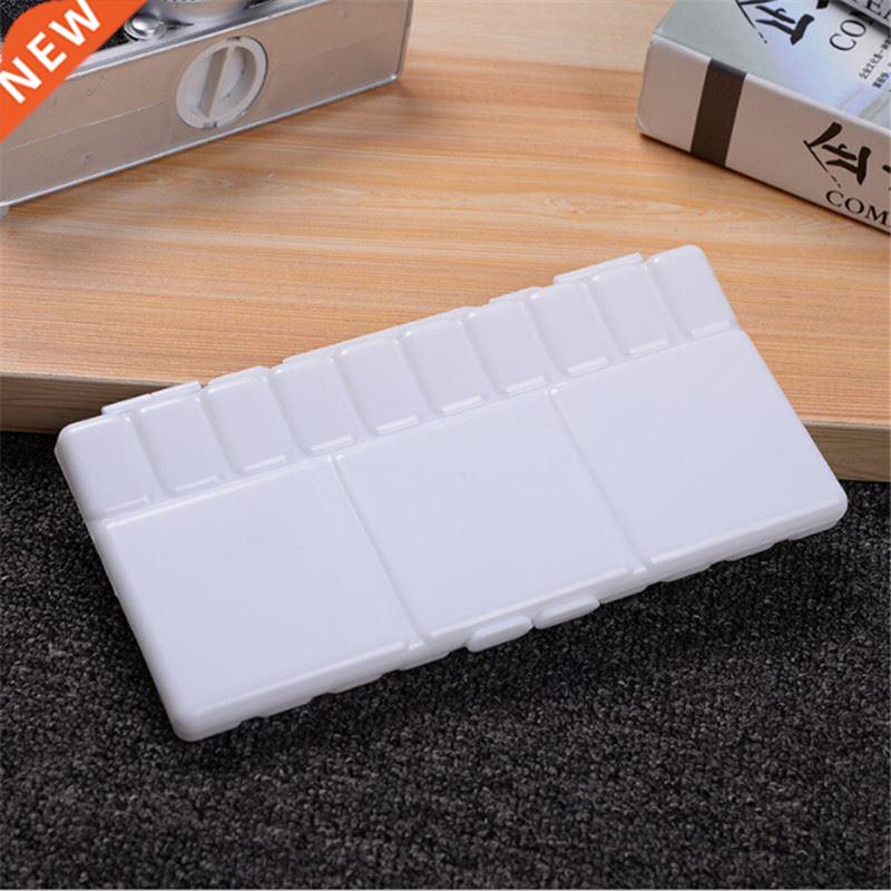 1Pcs 25 Grid Palette Empty Fold Watercolor Paint Palette wit