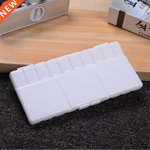 1Pcs 25 Grid Palette Empty Fold Watercolor Paint Palette wit