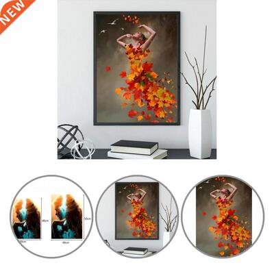 2 Styles Fashion Nordic Style Elegant Girl Painting 2 Sizes