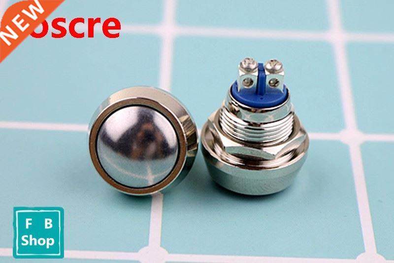 12mm art horn button momentary ainless eel metal push