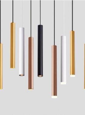Dimmable LED Pendant Lamp Long Tube lamp Kitchen Island Dini