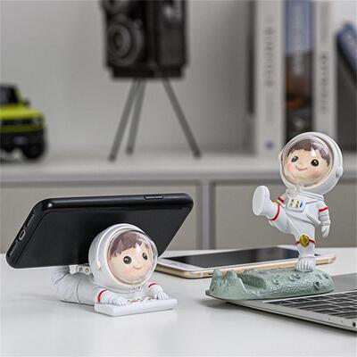 Undeformable Long Lasting Active Poses Astronaut Phone Holde