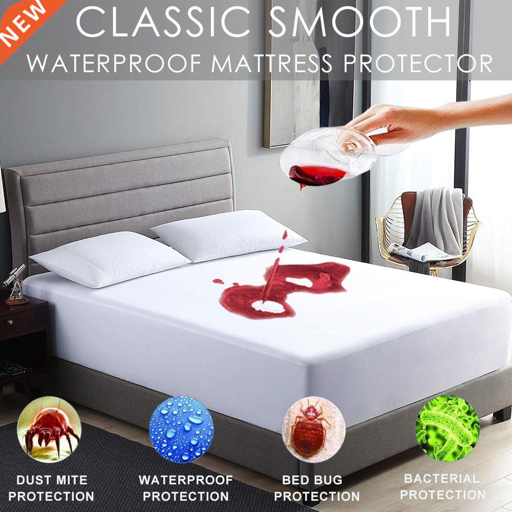 160X200cm Waterproof and Stain Resistant Mattress Protector