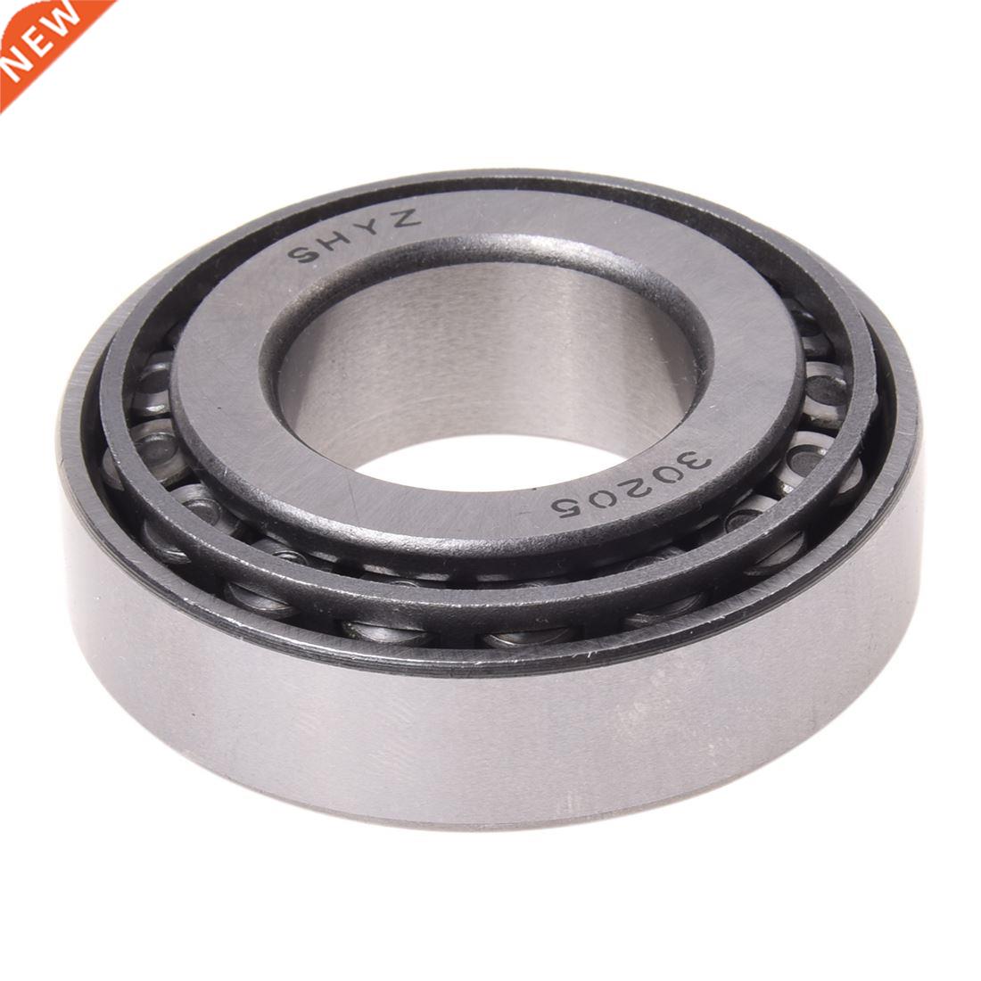 Row 15mm Thick 52mm Outside Dia Tapered Roller Bearing 30205