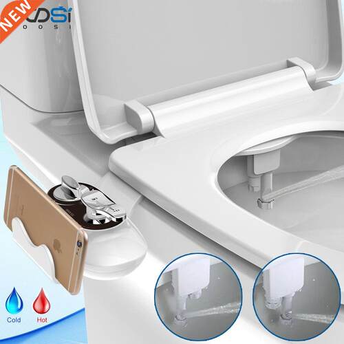 SOOSI Bidet Toilet Seat Ultra Thin Nozzle Fresh Warm Water