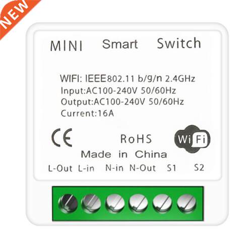 16A Wifi Smart Switch Module 2-Way Control Timer  MINI Wi