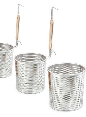 Stainless Steel Pasta Strainer French Fries Basket Cooking ?