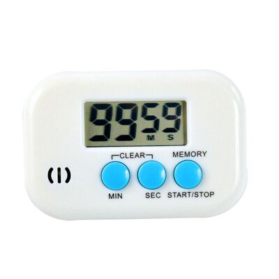 Electronic Digital Kitchen Timer Alarm Clock Countdown Food