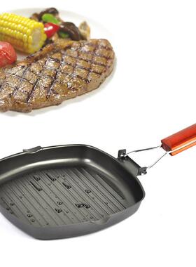 Cooking Tools Foldable Portable Grill Pan Practical Steak Gr