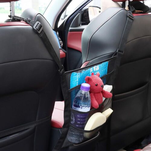 Car Net Pocket Handbag Holder Car Seat Storage Between Seat
