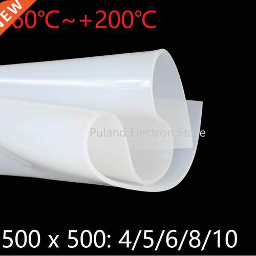 500mm*500mm*1.5mm Silicone Rubber Sheet Cushion Sealing Fil