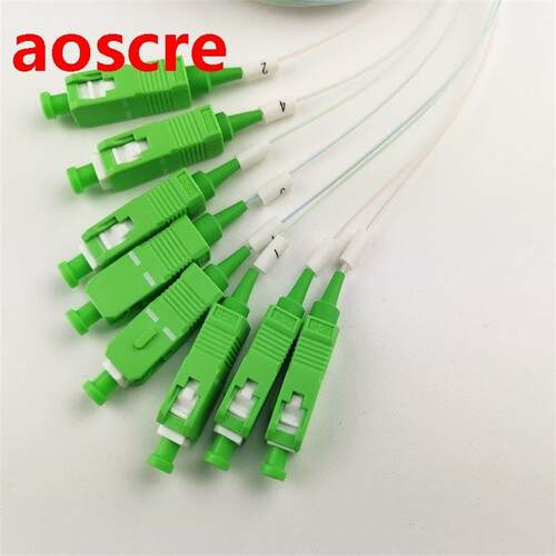 50 pieces SC APC Single mode Fiber Optical FTTH 0.9mm mini p