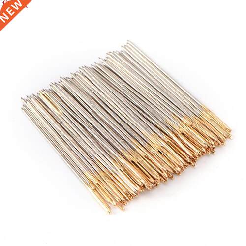 100 PCS/Lot taille 24 or queue broderie tissu point de croix