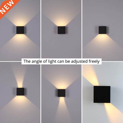 LED Wall Lght Wth Human Body Moton Sensng P65 Waterproo