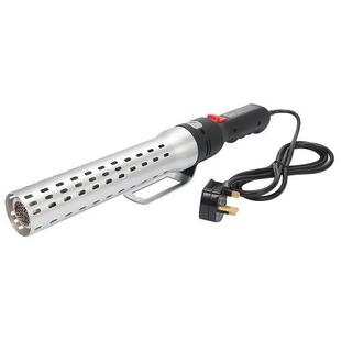 K 230V BBQ Starter in Silver, Red Electric Charcoal Lighter