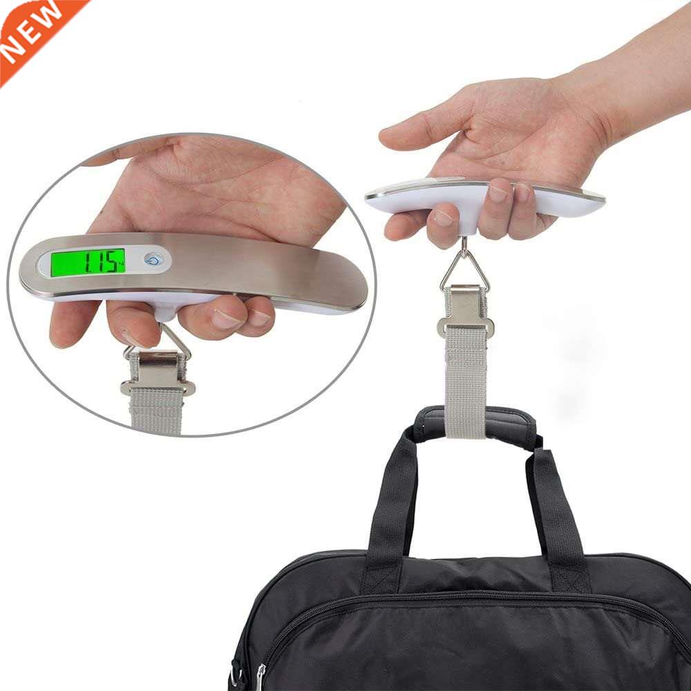 LCD Digital Luggage Scale 50kg x 10g Portable Electronic Sca
