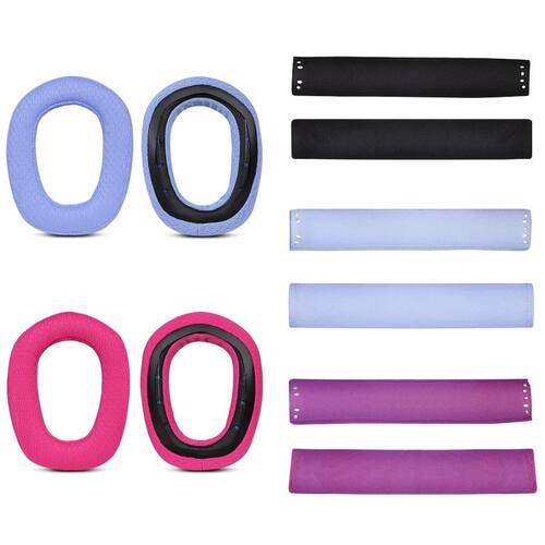 Portable Ear Pads Head Beams Compatible withLogitech G435 He