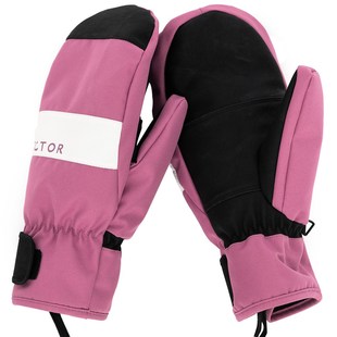 Extra Thick Women 2-IN-1 Mittens Ski Gloves Snowboard Men