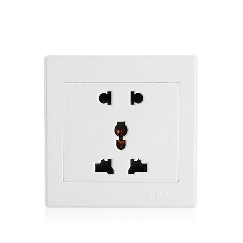 Universial 5 Hole AC Power Outlet Panel Plate Charger Dock S