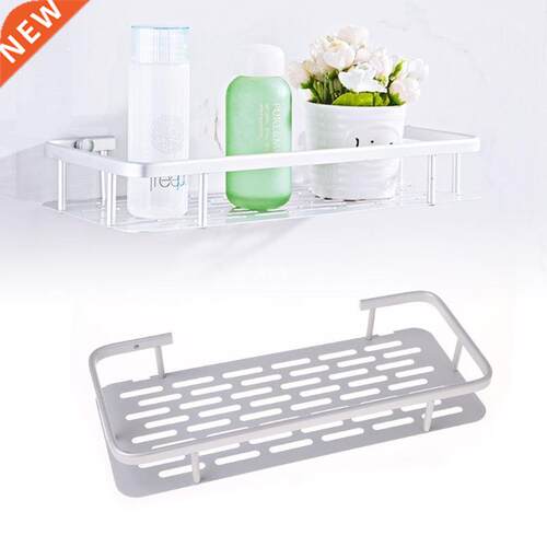 1 Tier Wall Mounted athroom Shelf Shower Rack Shpoo Soap