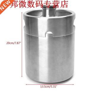 2L Homebrew Growler Mini Keg Stainless Steel Beer Home Brewi