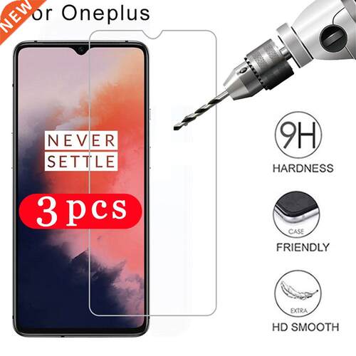 2Pcs 9H tempered glass for oneplus 6 6T 7 7T 8 pro phone scr