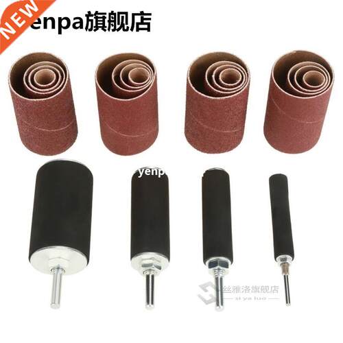 New 20pcs/set Sanding Drum Set Drum Sander Kit Including Abr